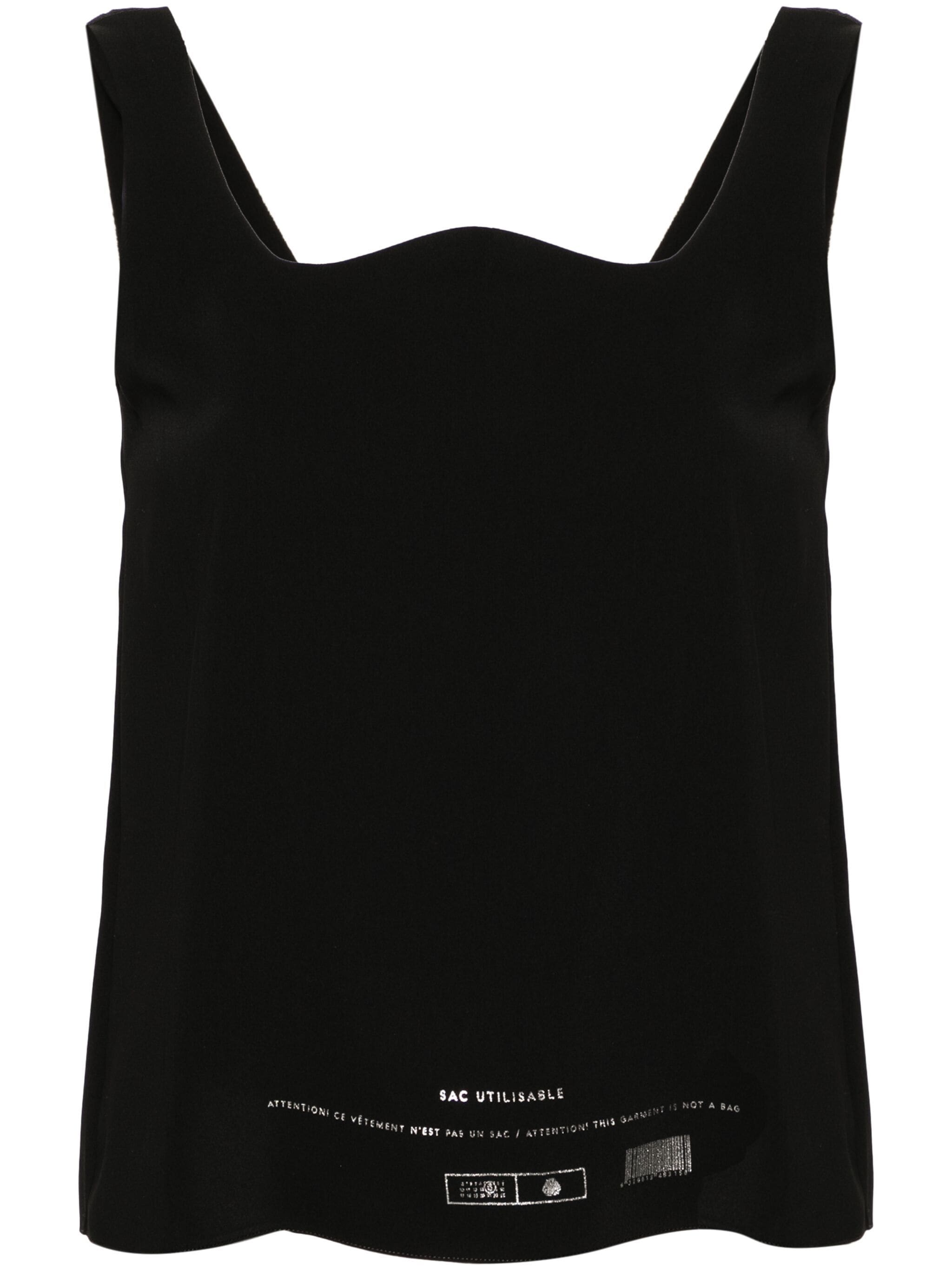 Open Neckline Top