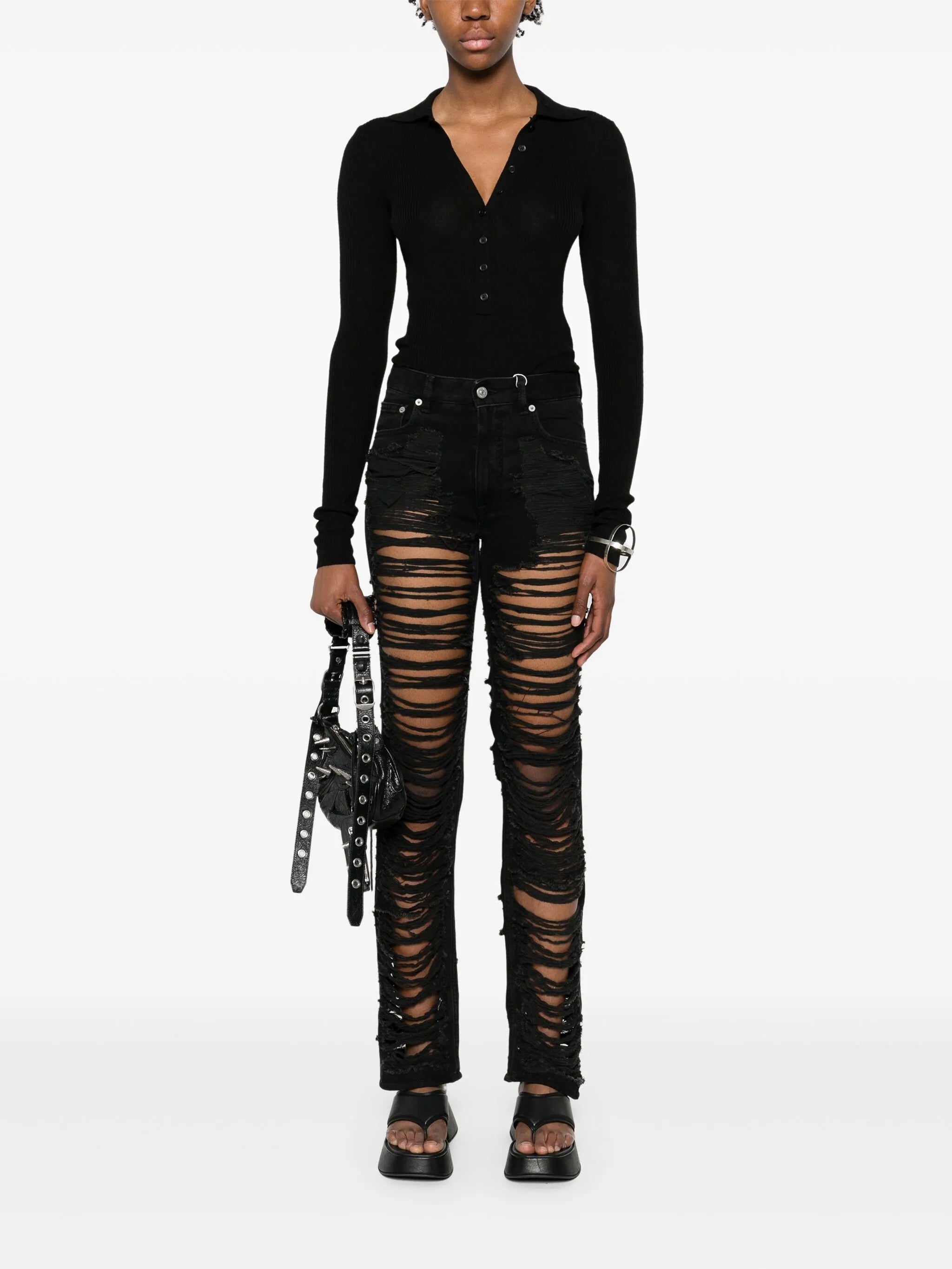 Distressed Skinny Jeans