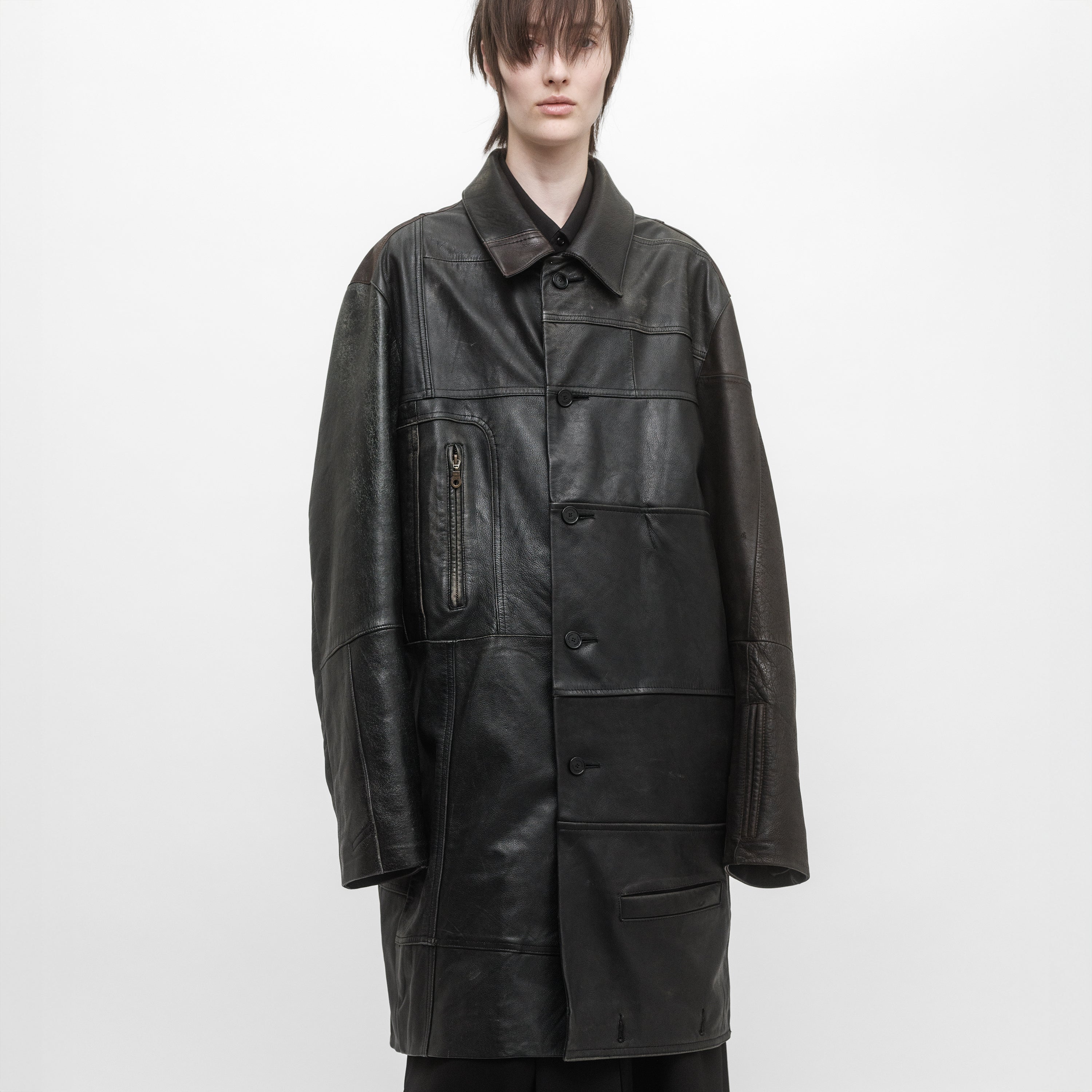 Reworked Vintage Leather Jacket