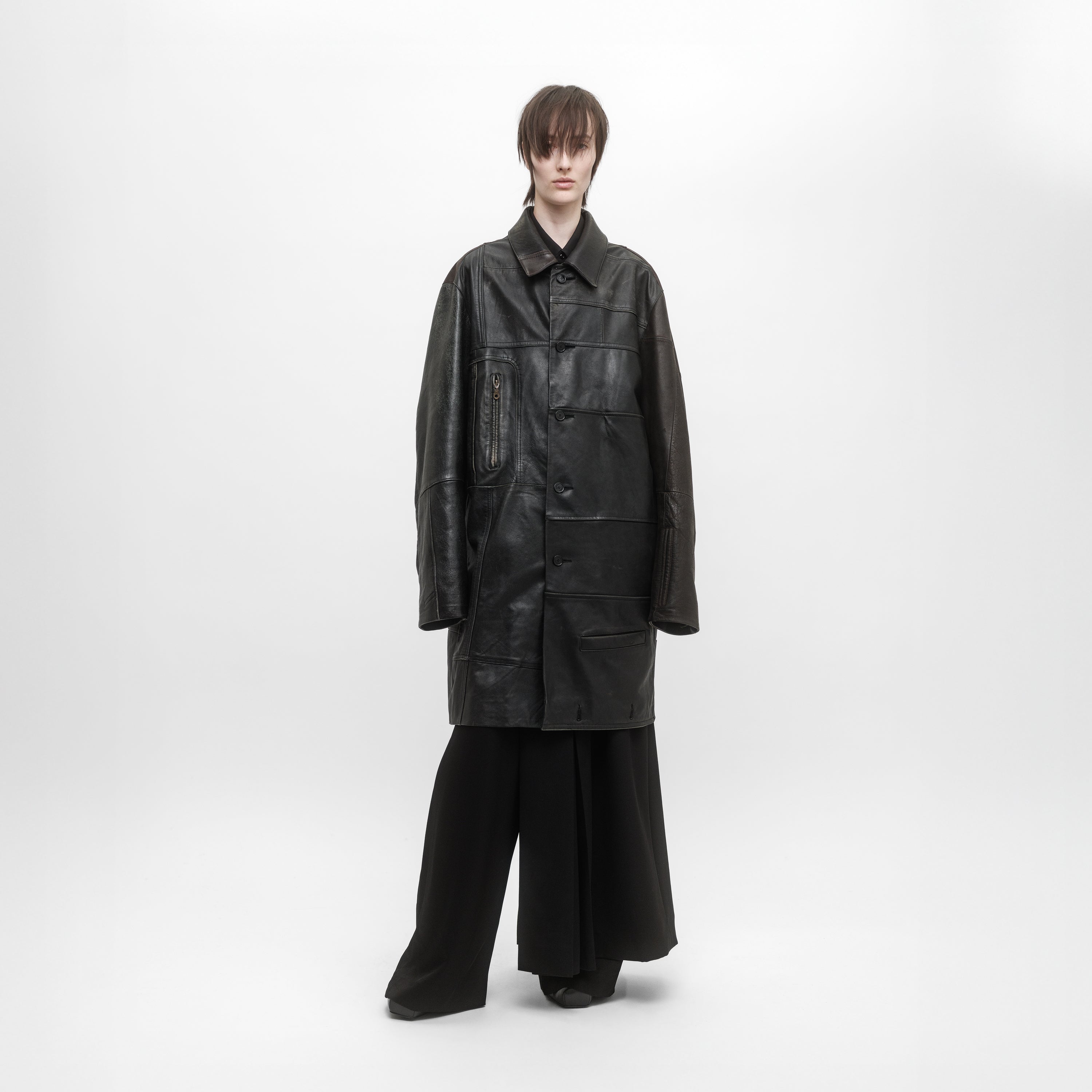 Reworked Vintage Leather Jacket