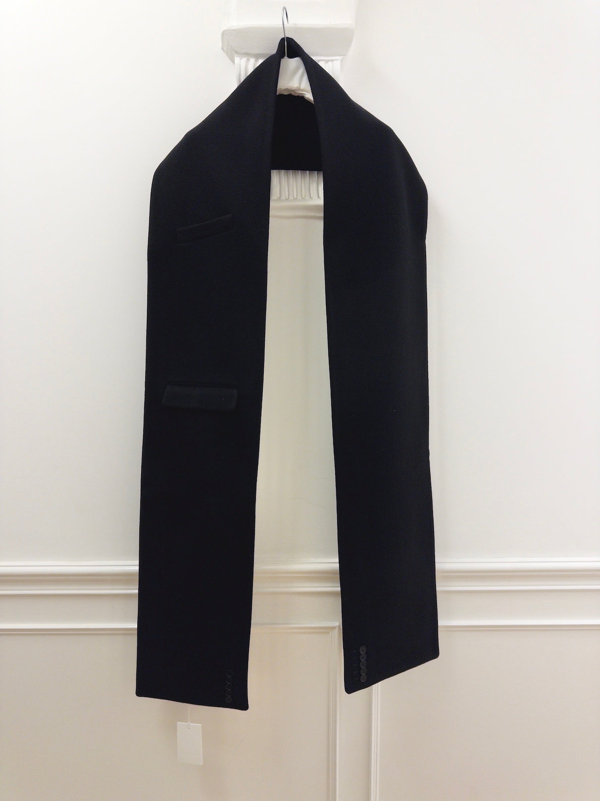 Trompe L'Oeil Coat Scarf