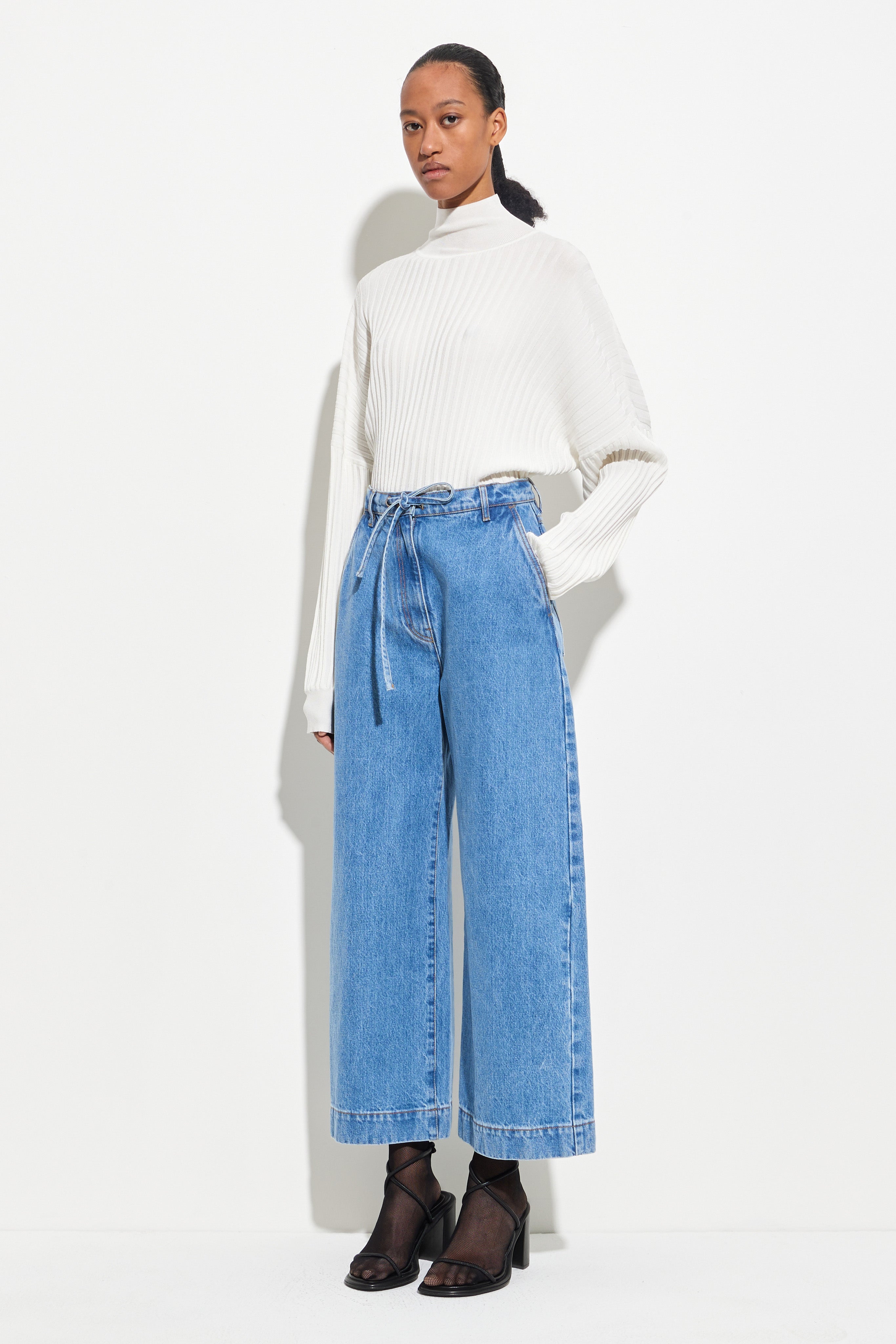 Pioni Wide Leg Denim