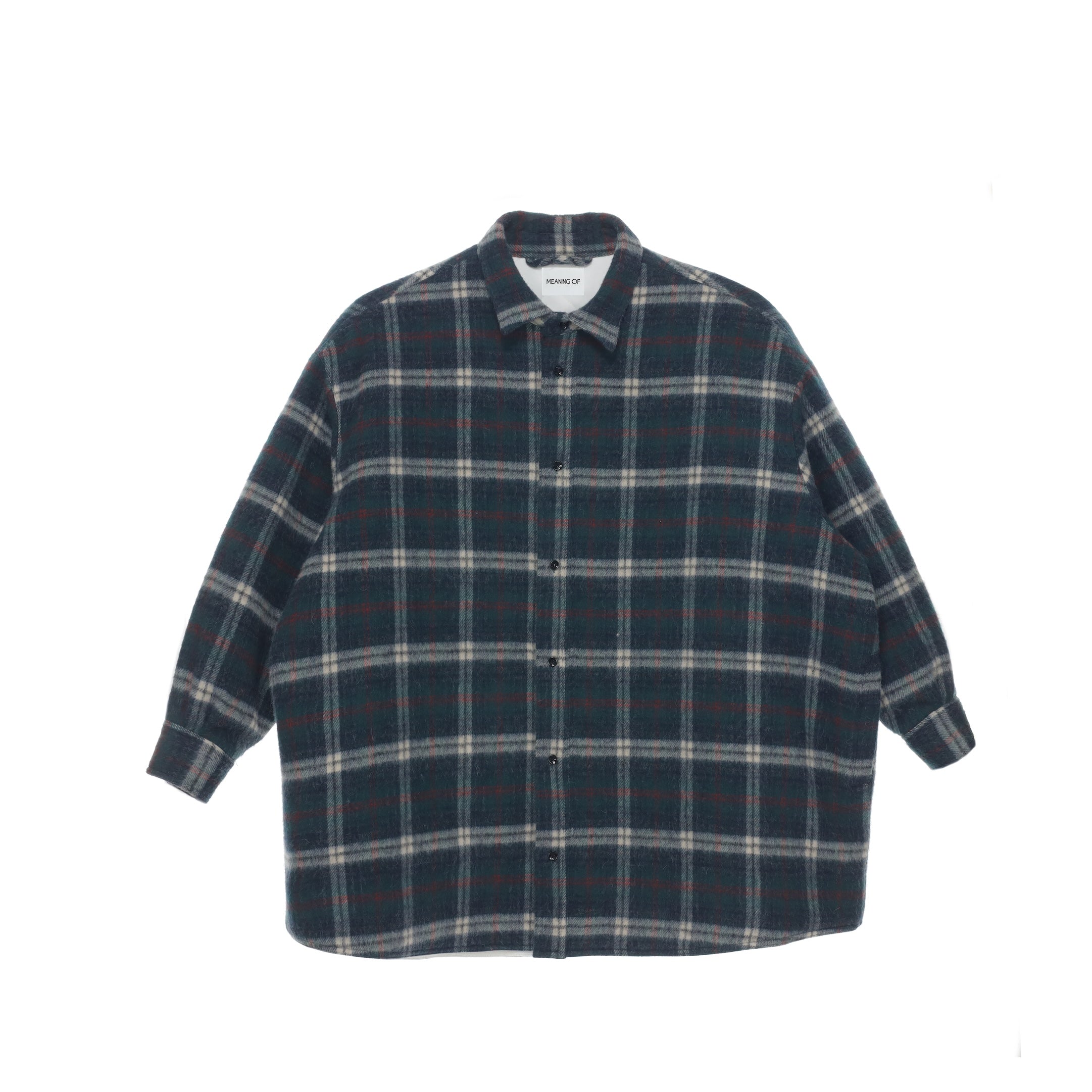 Checkered Loose Coat TMO25AWCO01GCH