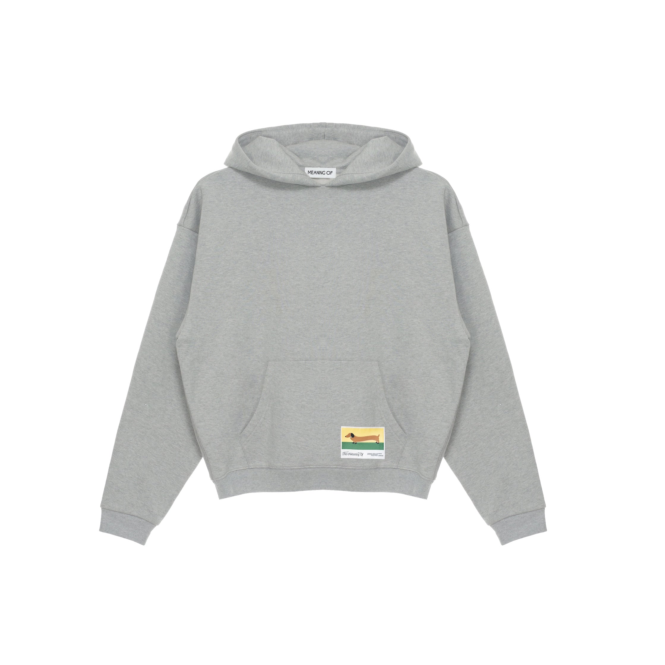 Minimalist Hooded Sweatshirt TMO25AWSW02GRY